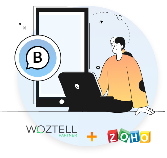 Woztell con Zoho