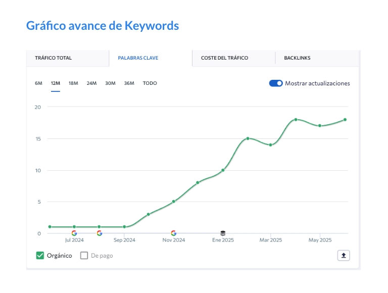 resultados seo Dr. AnaMaria Rivera, Esq.