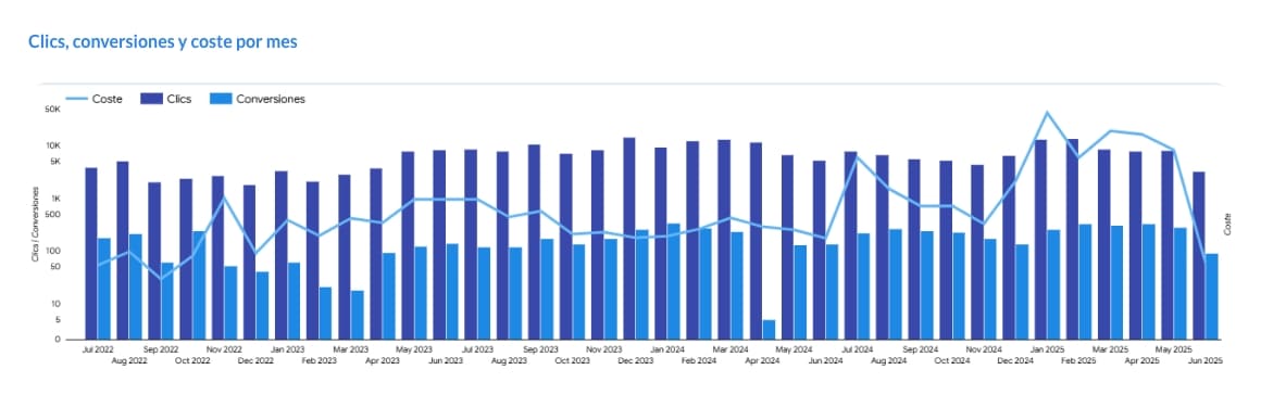 Optimización del presupuesto mensual en campañas de Google Ads