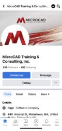 MicroCAD Social Media optimized for Mobile