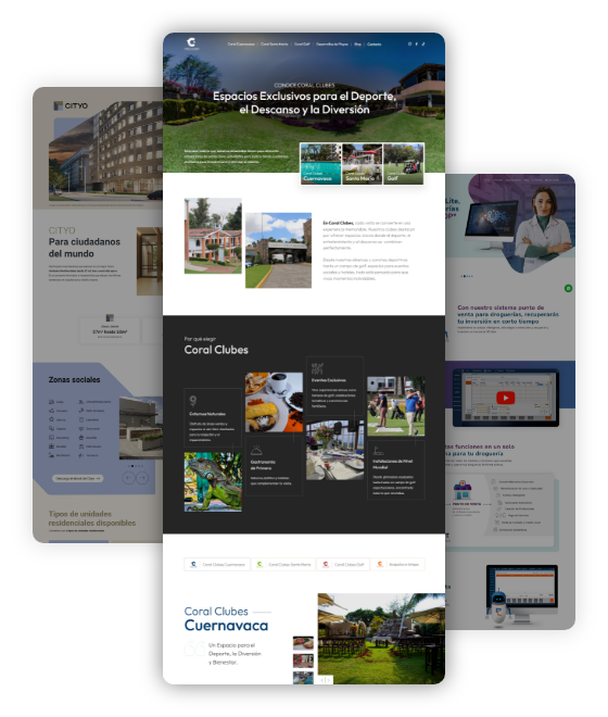 Diseño web a medida para la creación de sitios web